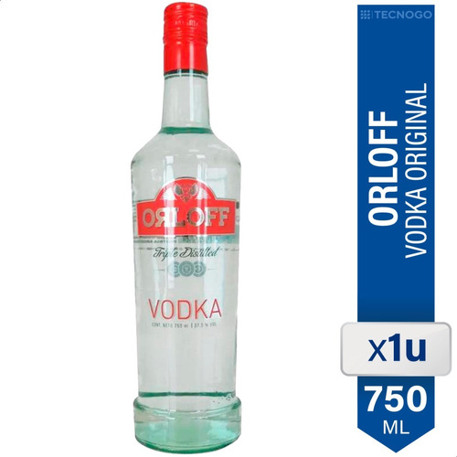 Vodka Orloff Triple Distilled 750ml 01almacen