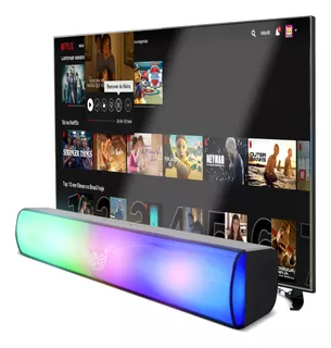Caixa De Som Potente Mini Soundbar Smart Tv Pc Notebook Usb