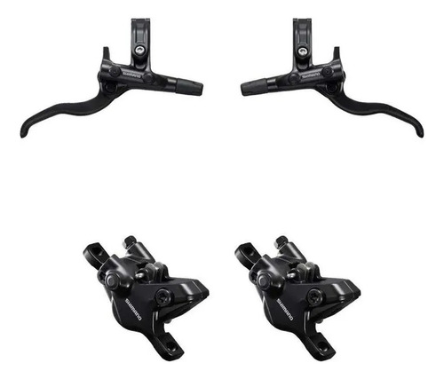 Par Freio A Disco Hidraulico Shimano Deorebl-mt4100/br-mt410