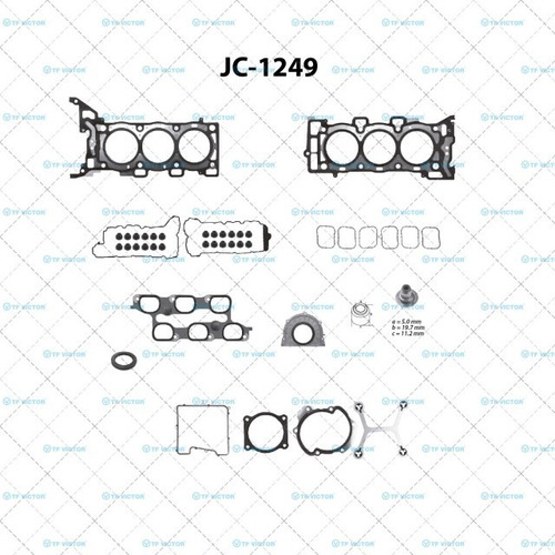 Jgo De Juntas Completo Tf Victor Cadillac Srx 3.6 2007-2016