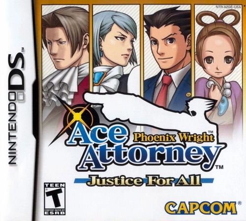 Phoenix Wright Ace Attorney: Justice For All Para Nintendods