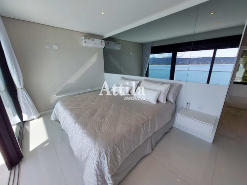 Imagem 22 de 30 de Casa Recém Construída, 6 Suítes, Pier Jet Ski, Enseada - V3350