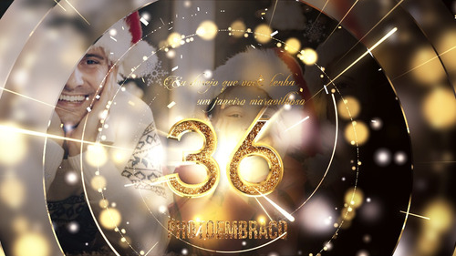 Projeto Editável After Effects Ano Novo New Year Countdown