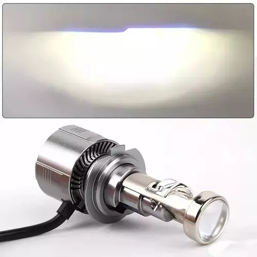 6500k75w Kit Focos Led Csp H7 Lupa Proyector Premium Hid