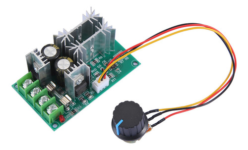 Controlador De Velocidad De Motor Crystally-20a Pwm 12v 24v