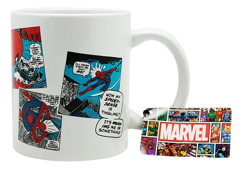 Tazon Clasico New Licencias 12 Oz Spaiderman