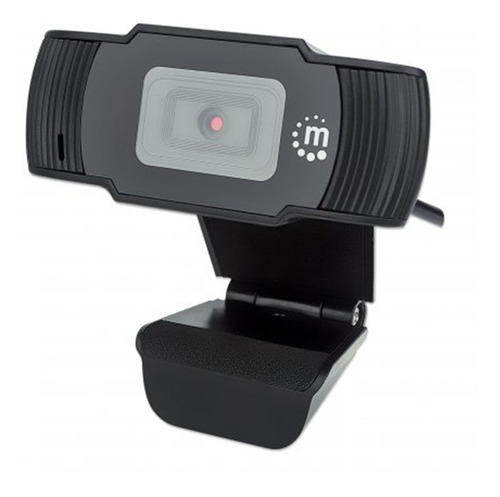 Cámara Web Ajustable Manhattan 462006 1080p Usb Micrófono