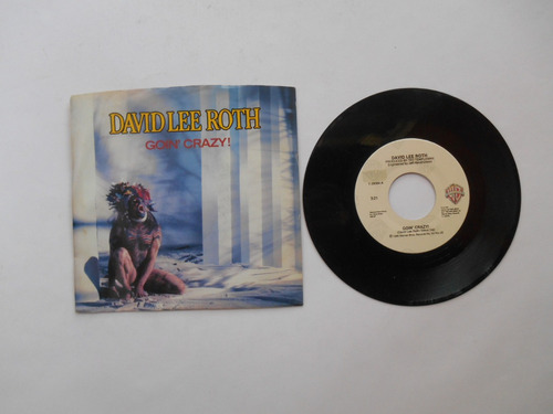 David Lee Roth Goin Crazy Disco7 Pulgadas 45 Rpm Usa 1986