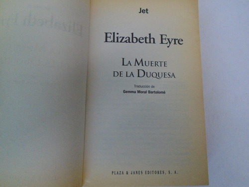 La Muerte De La Duquesa - Elizabeth Eyre