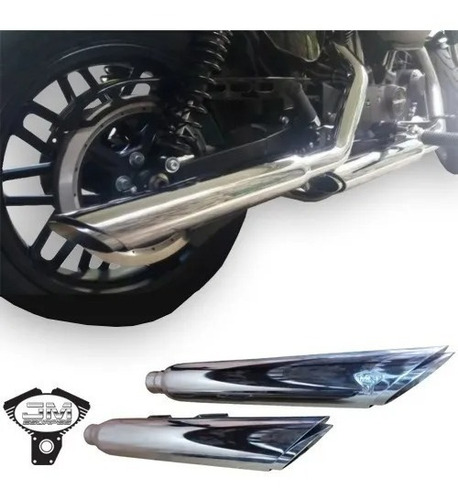 Ponteira Short Shots 3  Harley Davidson Dyna Super Glide