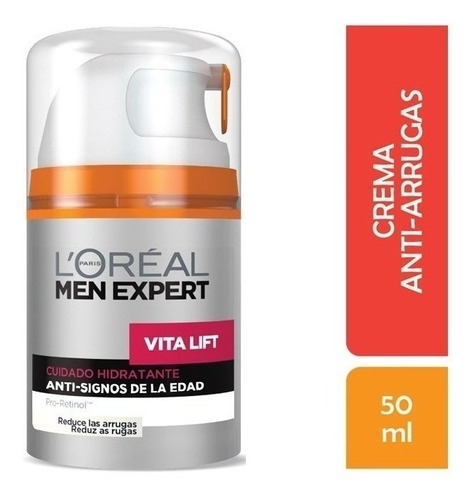 L'oréal Paris Men Expert · Crema Antiarrugas Vitalift