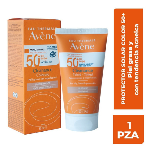 Avene Protector Solar Cleanance Solaire T Con Color Spf 50+ 