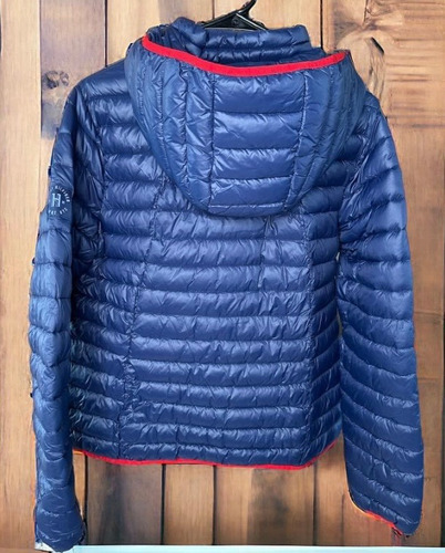 Chamarra Tommy Hilfiger Acolchada Mujer Talla L (original)