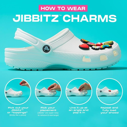 2x1 Paga 1 Lleva 2 Jibbitz Adornos Crocs Varios Modelos Usa