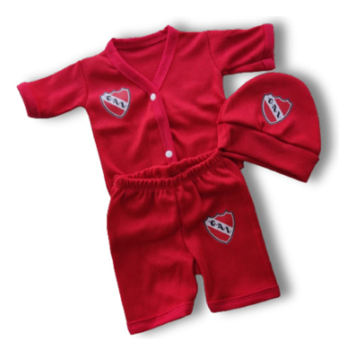 Ajuar Bebe Independiente Conjunto Verano 10 Set X3 Piezas