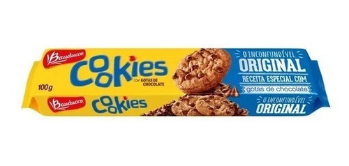 Imagem 1 de 1 de Cookies Original Bauducco 100g