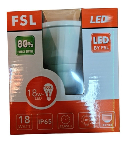 Ampolleta Led Par38 18w 3000k Luz Calida