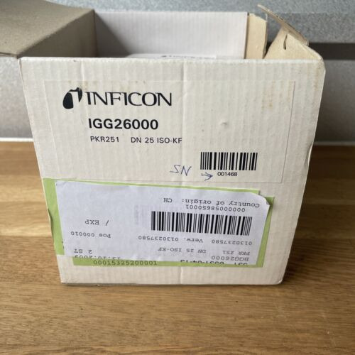 Inficon Igg26000 Compact Full Range Vacuum Gauge Pkr251 Ccy