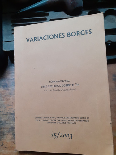 Variaciones Borges 15 - Diez Estudios Sobre Tlön