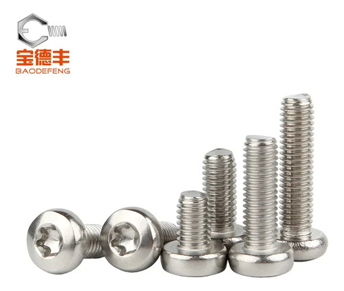 Tornillo Torx Cabeza Redonda Acero Inox 304 M4 520