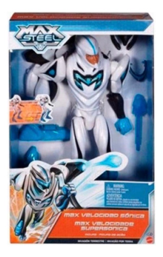 Max Steel (max Velocidad Sónica) - Figura De Acción