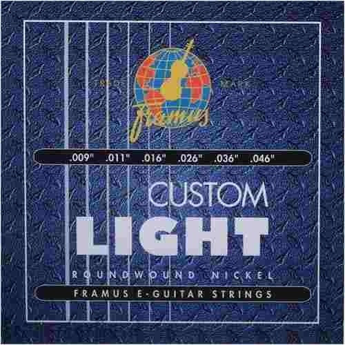 Cuerdas De Guitarra Electrica Framus Custom Light 0.9