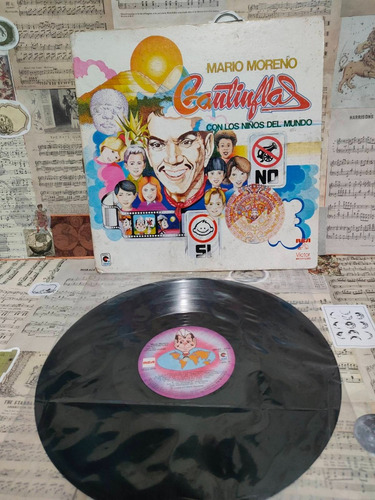 Lp Cantinflas Con Los Niños Del Mundo Vinilo