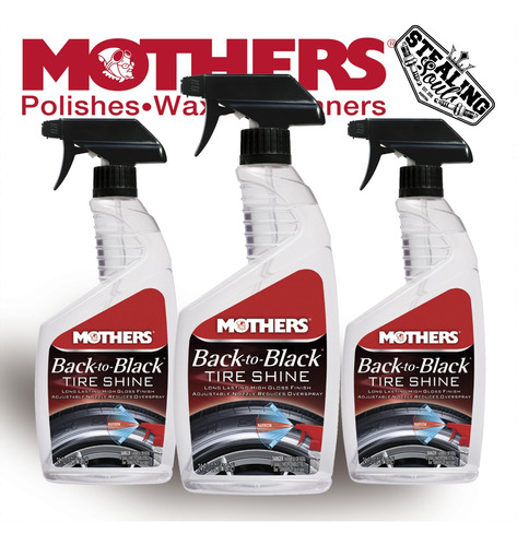 Mothers | Back To Black Tire Shine | Detallador | 24oz 710ml