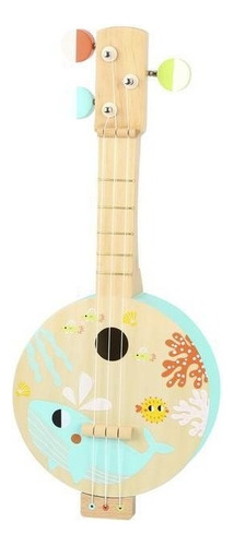 Banjo Brinquedo Instrumento Infantil Tooky Toy