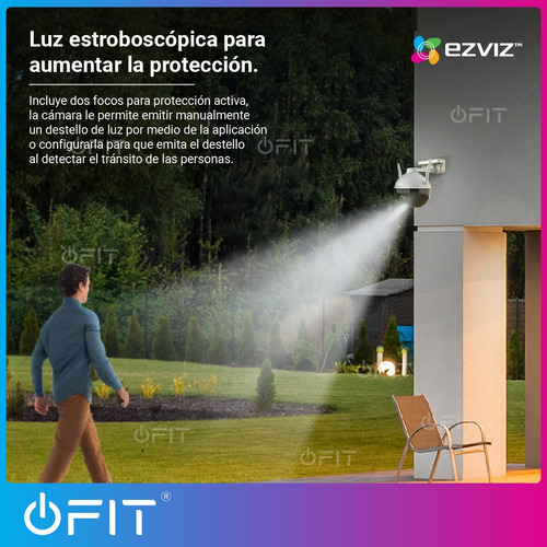 Imagen 9 de 10 de Camara Ip Wifi Ezviz C8c Con Movimiento + Microsd De 128gb