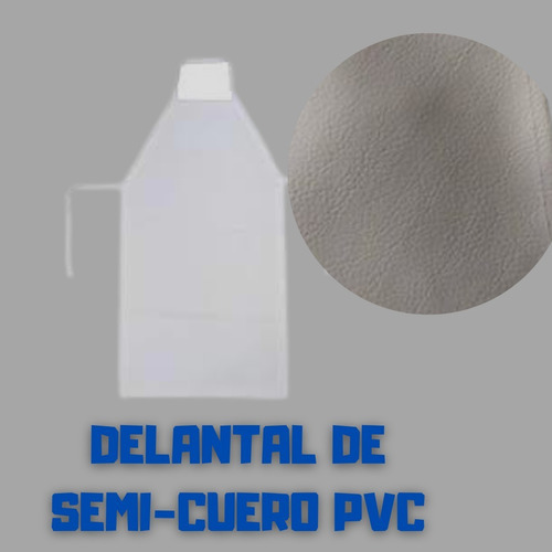 Delantal De Semi - Cuero Pvc