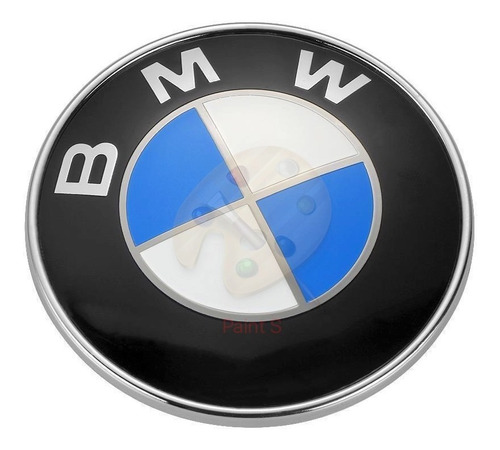 2 Emblema Bmw  Serie 3 5 7 X1 X3 X5 Z3 Z4  78 Mm