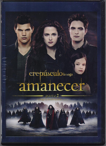 Crepusculo Amanecer Parte 2 Película Dvd