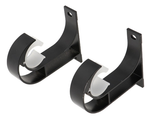 4x Soportes De Cortina De Metal Soporte De Pared Soporte De
