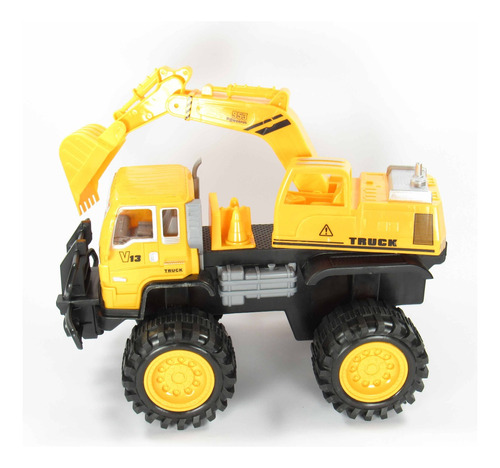 Camion De Construccion Excavadora 30cm Juguete Economico