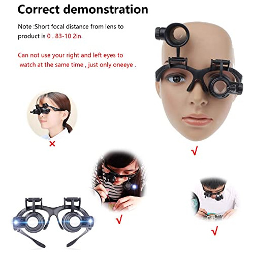 Lupas Con Luz Led, Lxiangn Jeweler Loupe Wat