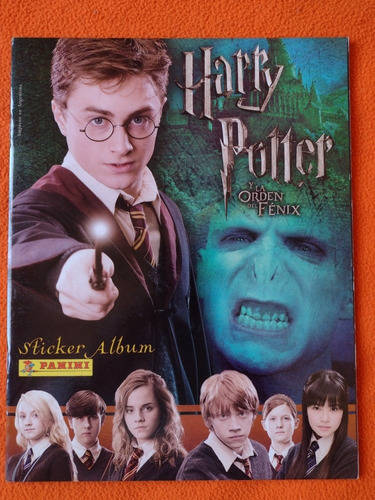 Álbum De Figuritas De Harry Potter Y La Orden Del Fenix