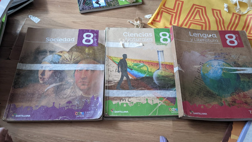 Libros, Sociedad, Ciencias, Lengua Y Literatura Santillana (Usado)