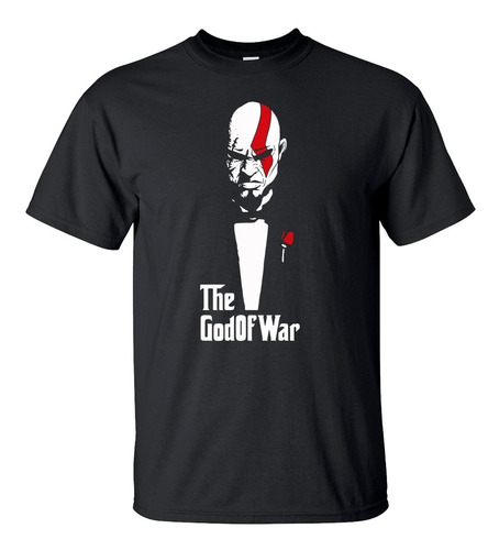 Playera Kratos God Of War Retro Padrino Juego Film Art M2365