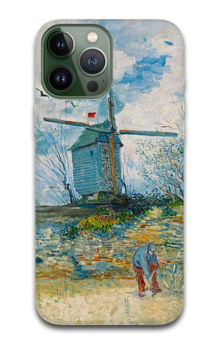 Funda Cel Van Gogh Molino Para iPhone Todos