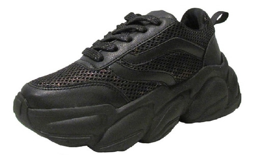 Imagen 2 de 3 de Tenis Para Dama Ref 21351 Negro