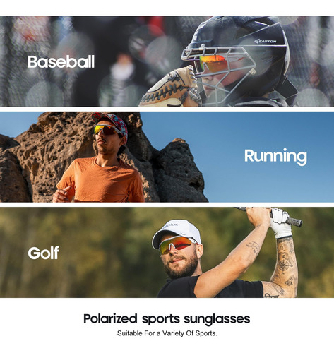 Yoziss Gafas Deportivas Polarizadas De Alto Rendimiento