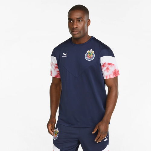 Playera Puma Chivas Chg Iconic Mcs Tee Guadalajara Camiseta
