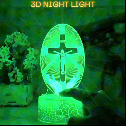 Luz Nocturna Led D Para Decoración, Lámpara De La Santísima