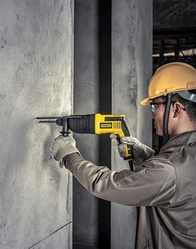 Rotomartillo electroneumático Stanley STHR202K amarillo y negro frecuencia de 50Hz con 620W de potencia 220V