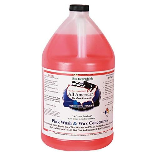 Car Care Products Pink Wash &amp; Wax Concentrate (1 Ga...