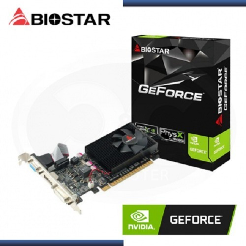 Tarjeta De Video Biostar Vga Geforce G210 Ddr3 1gb 64bit Vn2