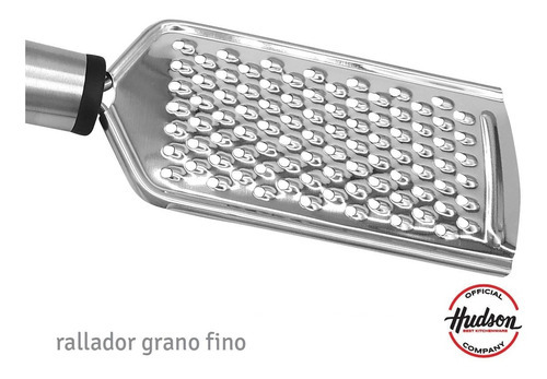 Imagen 2 de 5 de Rallador Hudson Con Mango De Acero Inoxidable