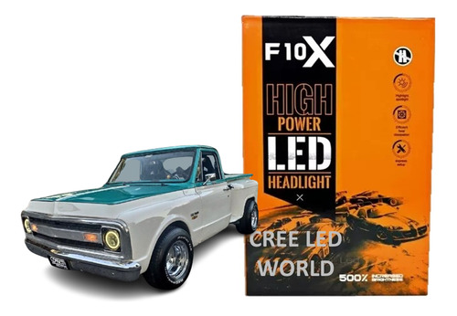 Luces Cree Led F10x Csp Chevrolet C10/c20 X2