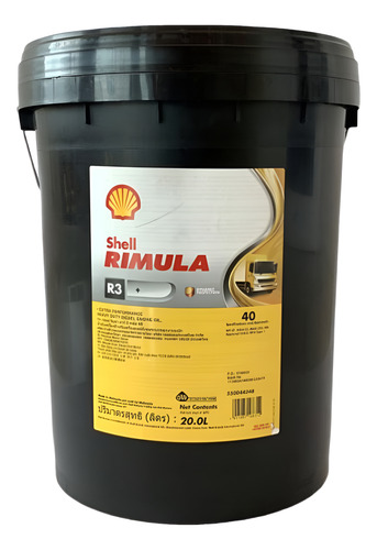 Aceite Shell Rimula R3 Turbo 15w-40 Para Camiones Y Buses